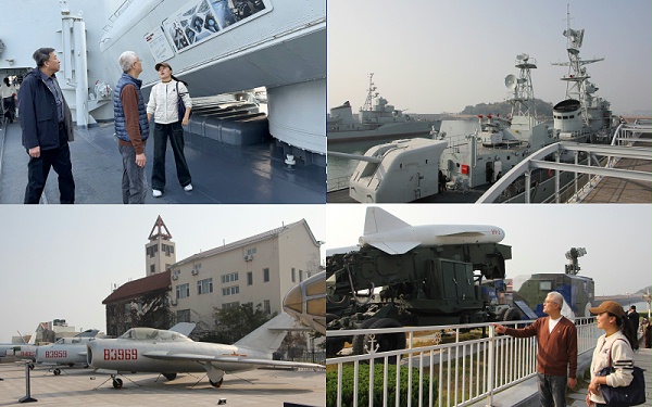 参观中国人民解放军海军博物馆