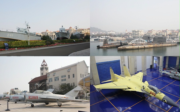 参观中国人民解放军海军博物馆