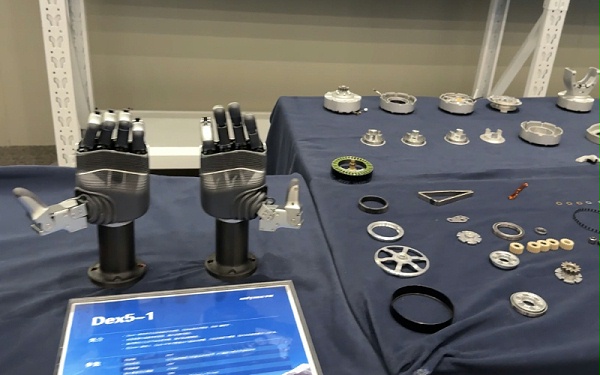 机器人部件展示
